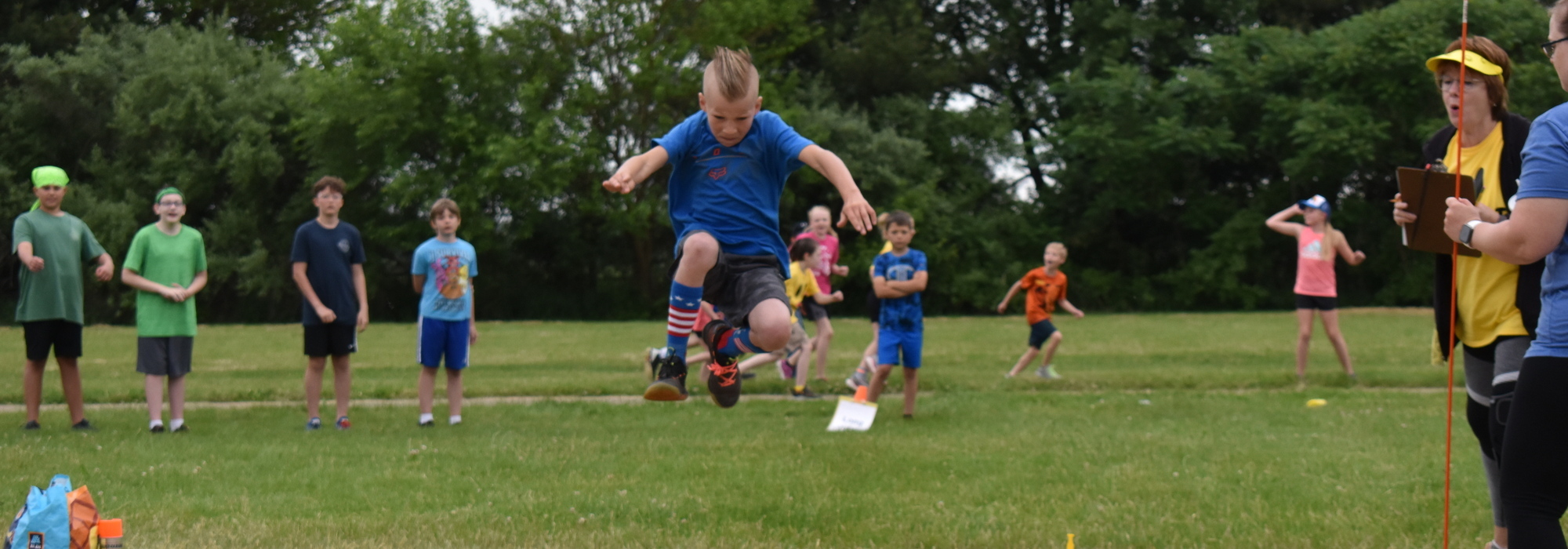 Indian Lake track and field day